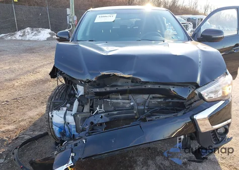 2018 Mitsubishi Outlander Sport Es from USA, damaged, VIN JA4AP3AU0JU024225